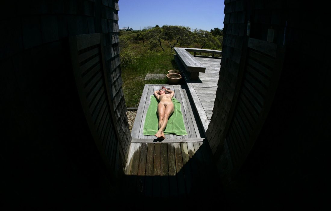 Trudie, Outdoor Shower, Nantucket, 2011